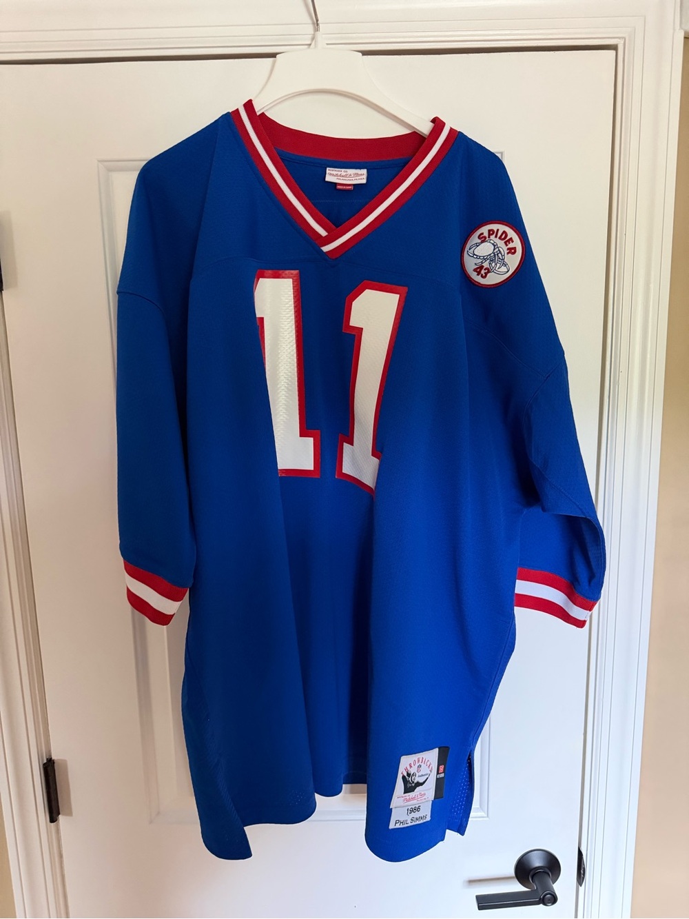 New York Giants Phil Simms Jersey